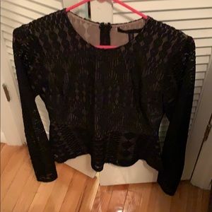 Black BCBG blouse